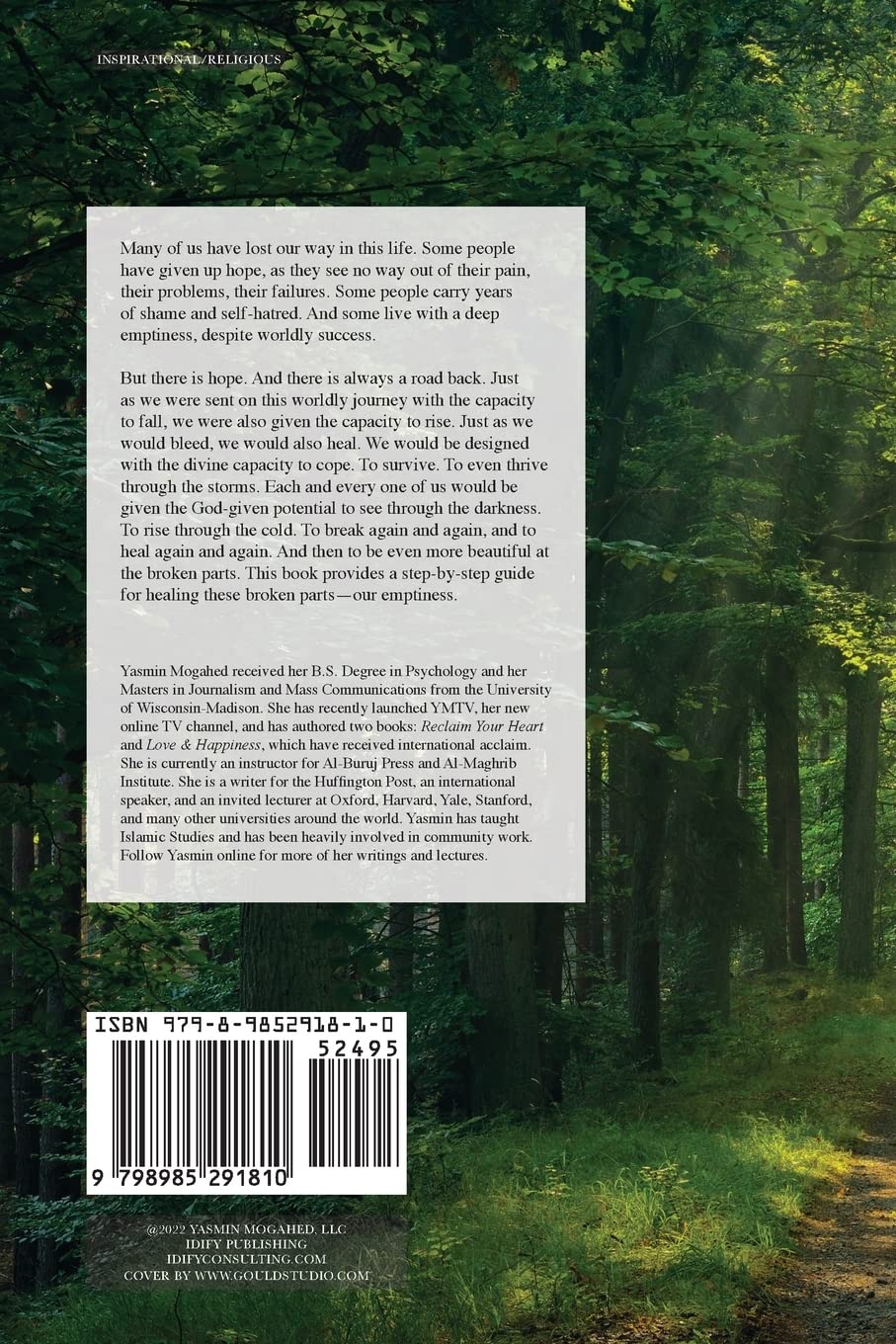 Healing the Emptiness: A Guide to Emotional and Spiritual Well-Being - Yasmin Mogahed