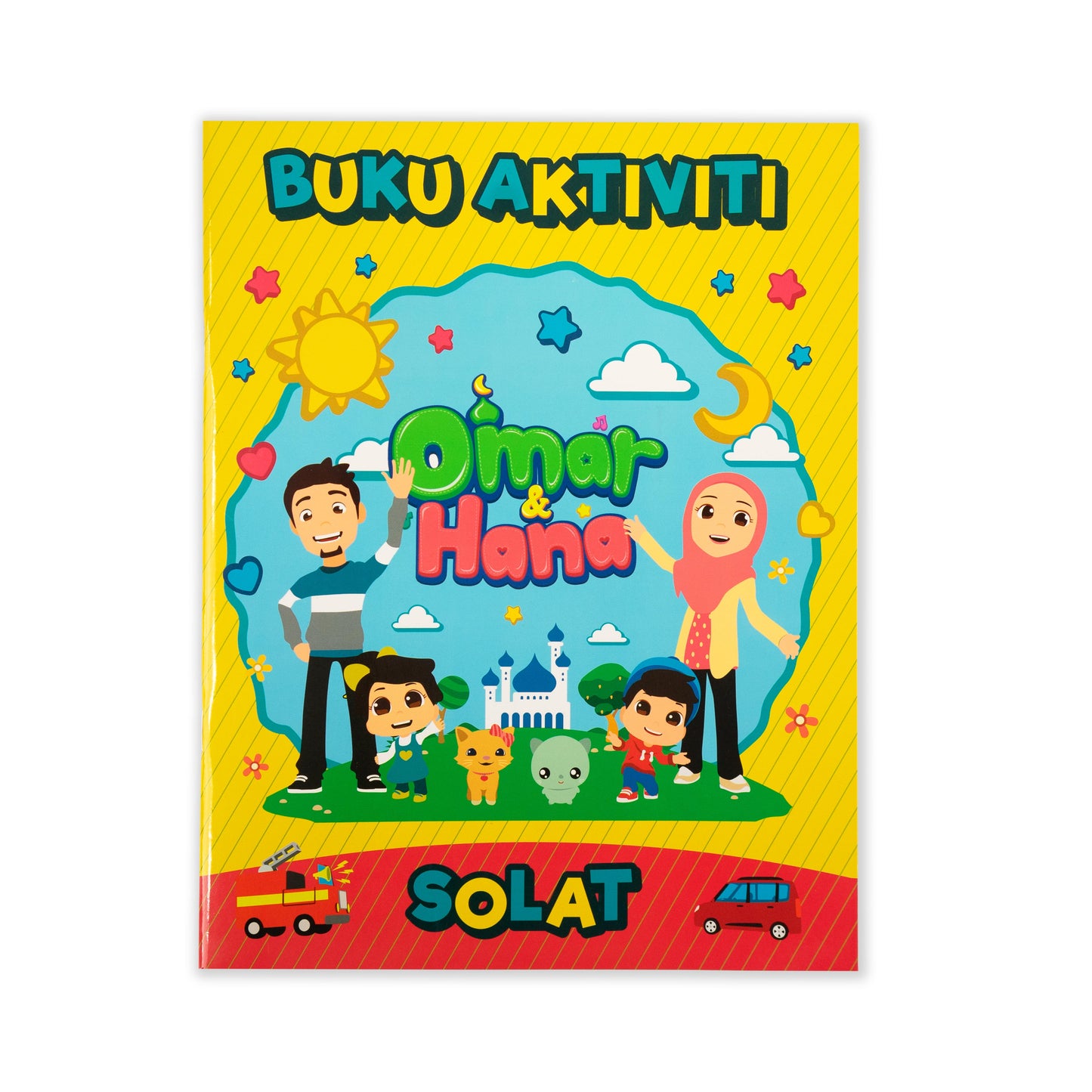 CLEARANCE - Omar & Hana My Salah Mat - Interactive Kids Prayer Mat | Sejadah Interaktif Kanak-Kanak