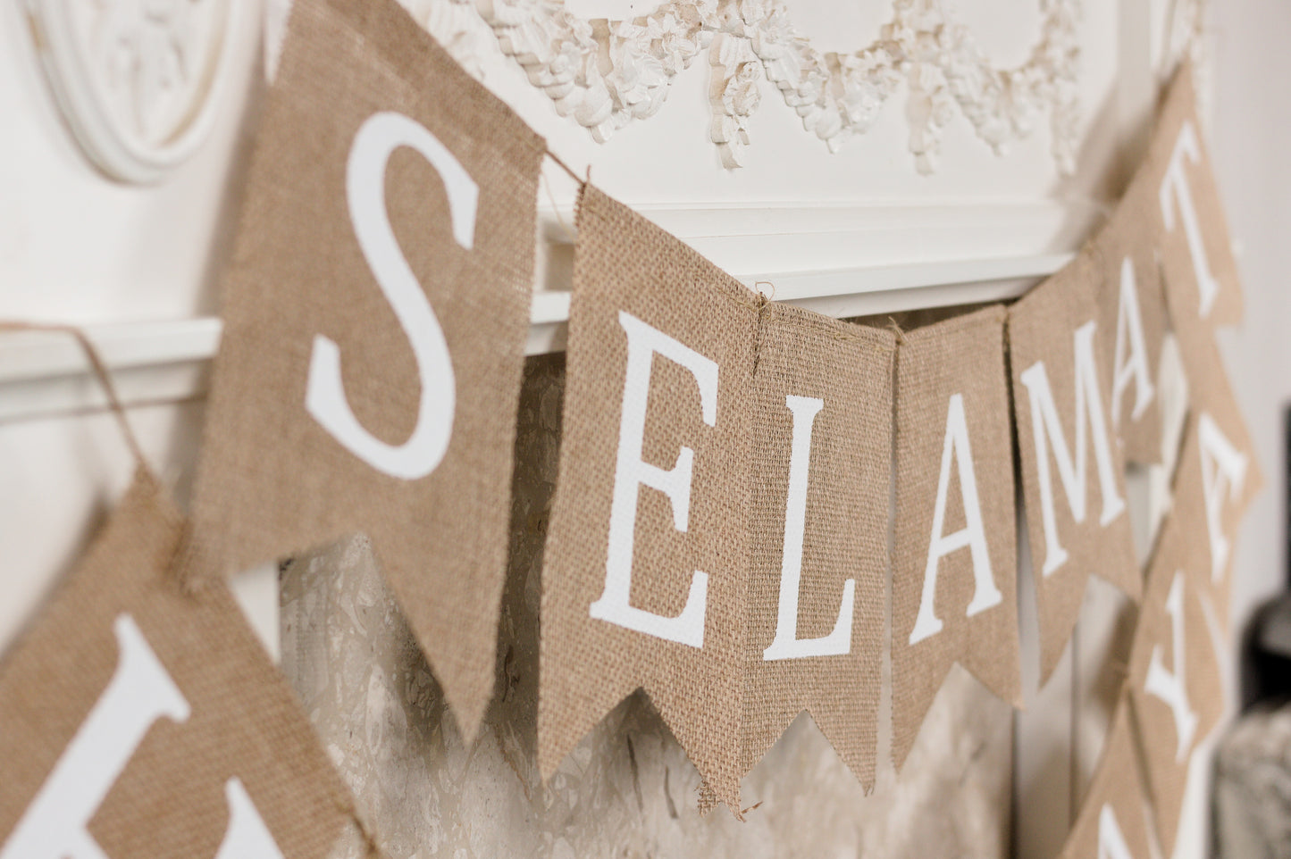 Selamat Hari Raya - Jute Banner