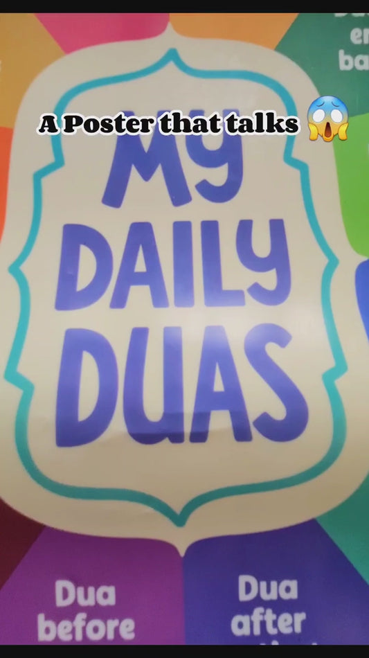 My Daily Duas - Interactive Talking Poster