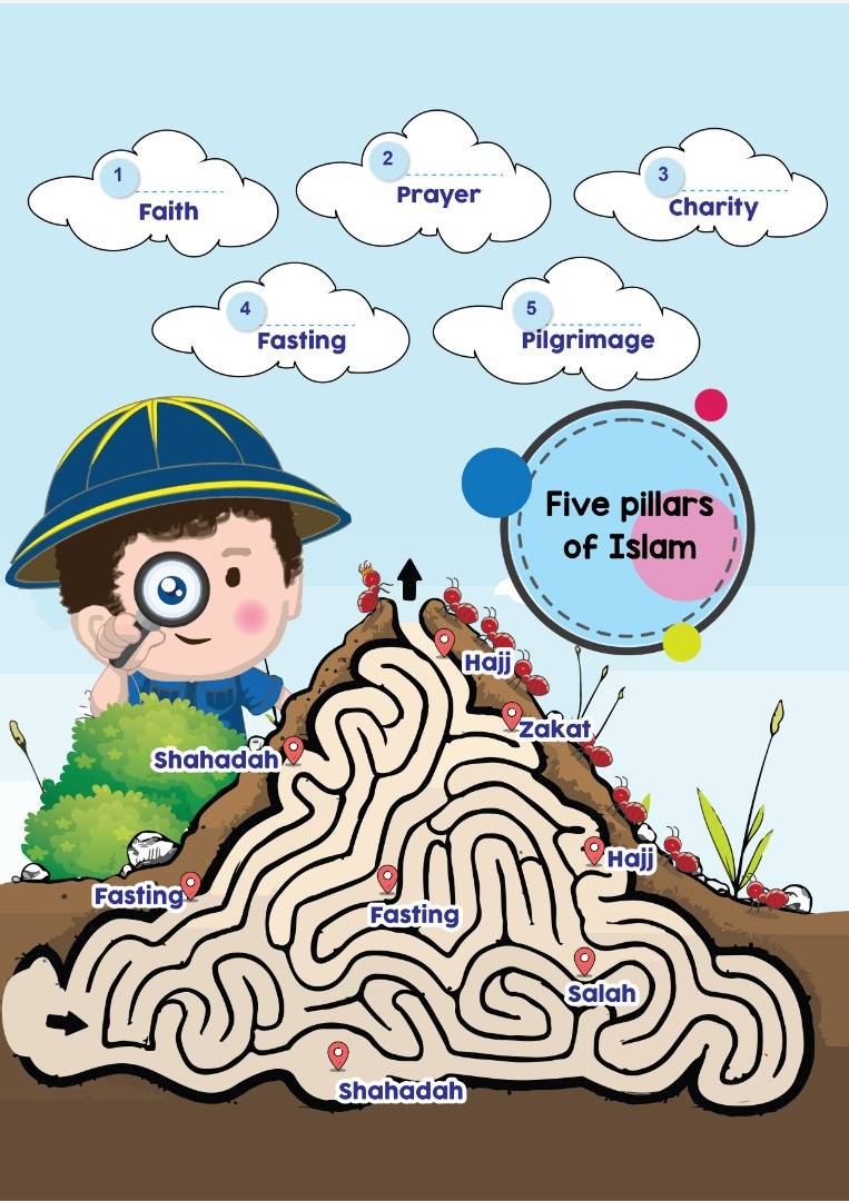 Little Muslim Maze Book