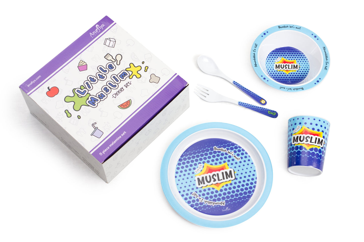 Set Makan Malam Muslimah Kecil