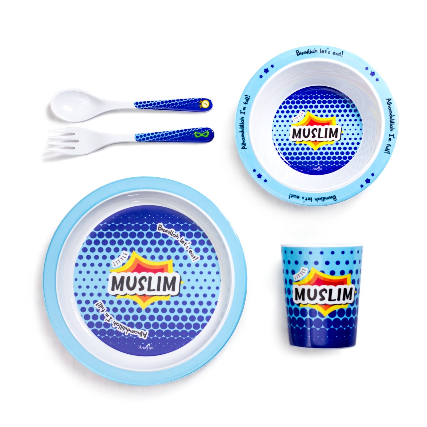 Set Makan Malam Muslimah Kecil