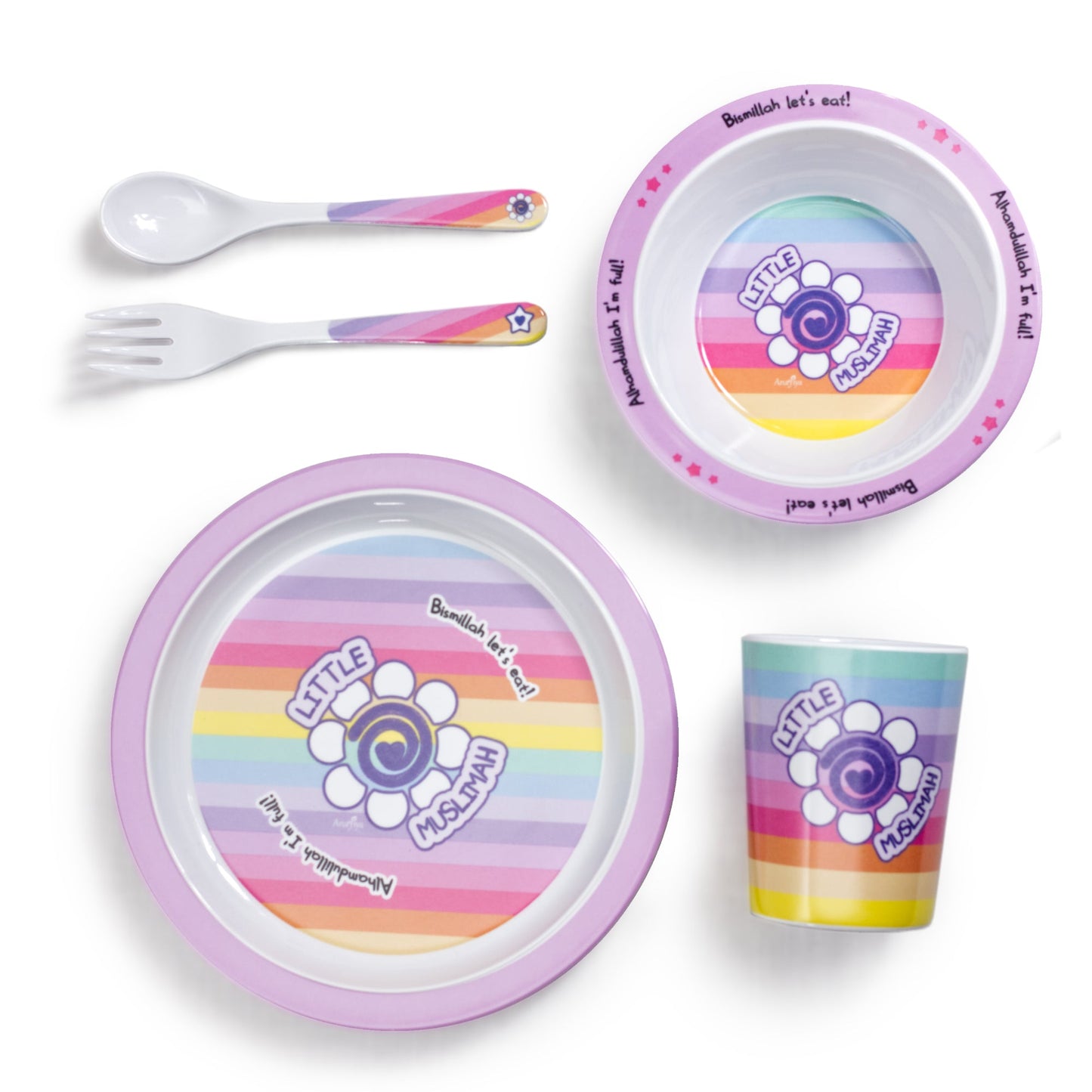 Set Makan Malam Muslimah Kecil
