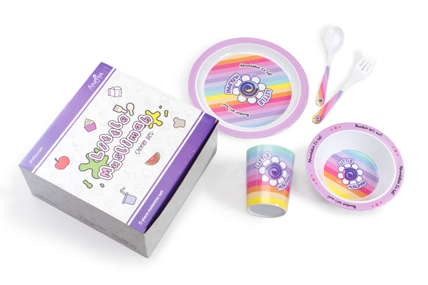 Set Makan Malam Muslimah Kecil