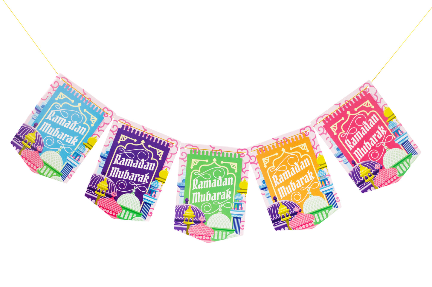 Ramadan Mubarak Banner - Mosque Montage