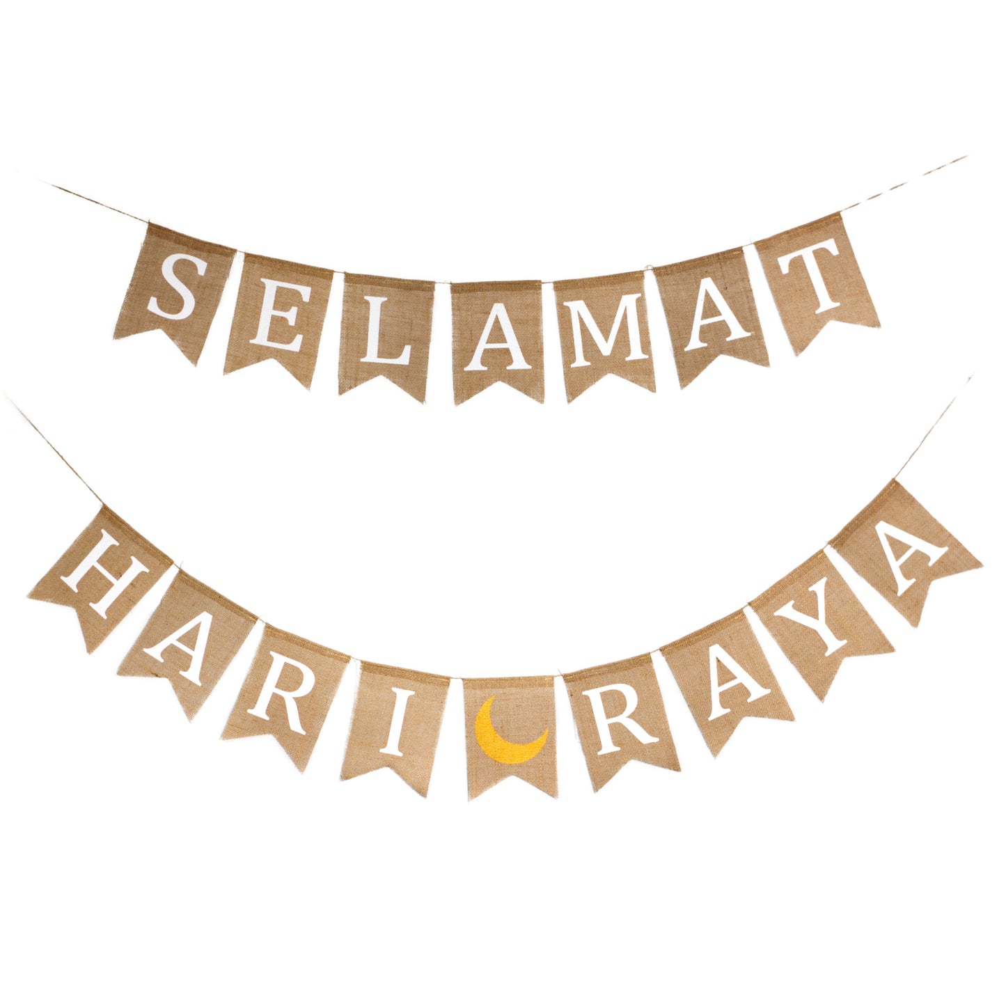 Selamat Hari Raya - Jute Banner