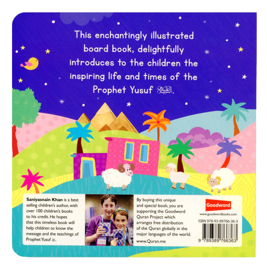 The Adventures of Prophet Yusuf Board Book