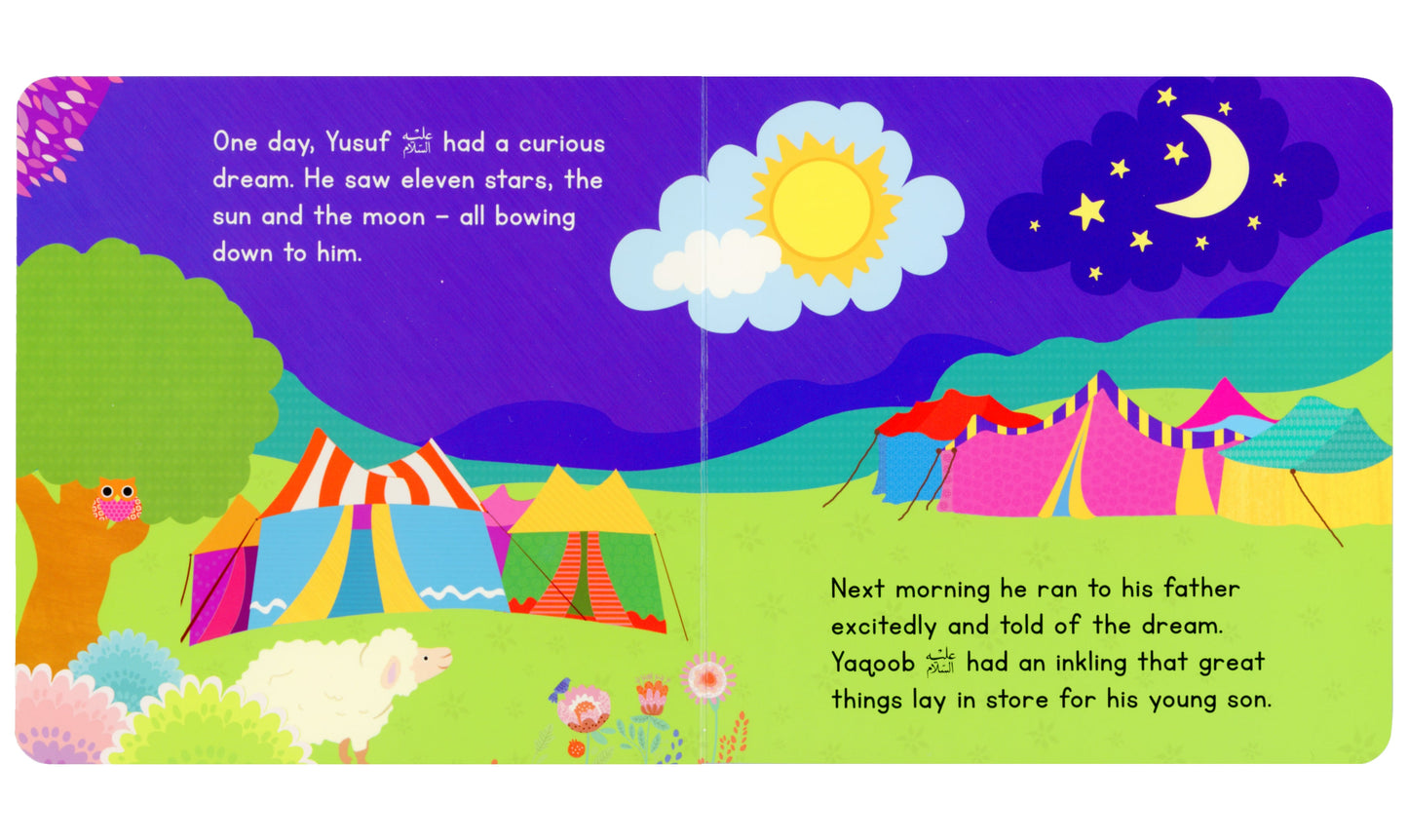 The Adventures of Prophet Yusuf Board Book