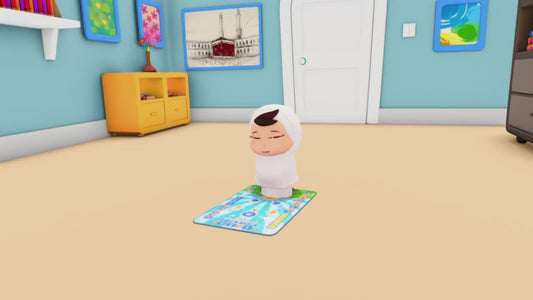 Omar & Hana My Salah Mat - Interactive Kids Prayer Mat | Sejadah Interaktif Kanak-Kanak